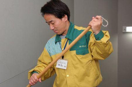 岡村さん清掃